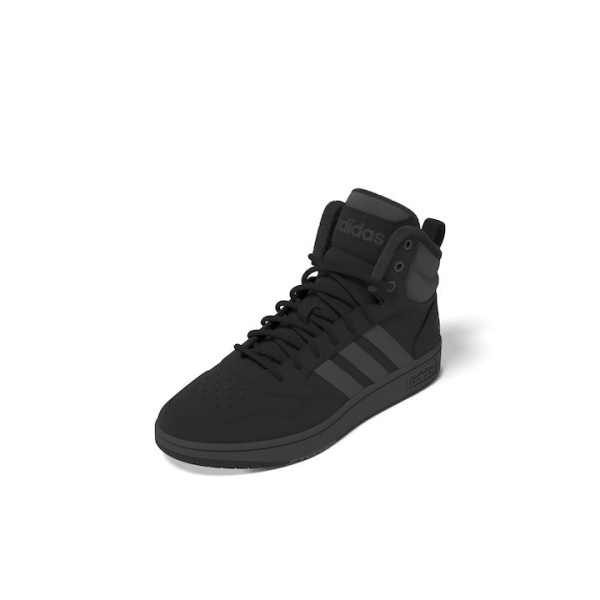 Adidas Hoops 3.0 Ανδρικά Μποτάκια Μαύρα
